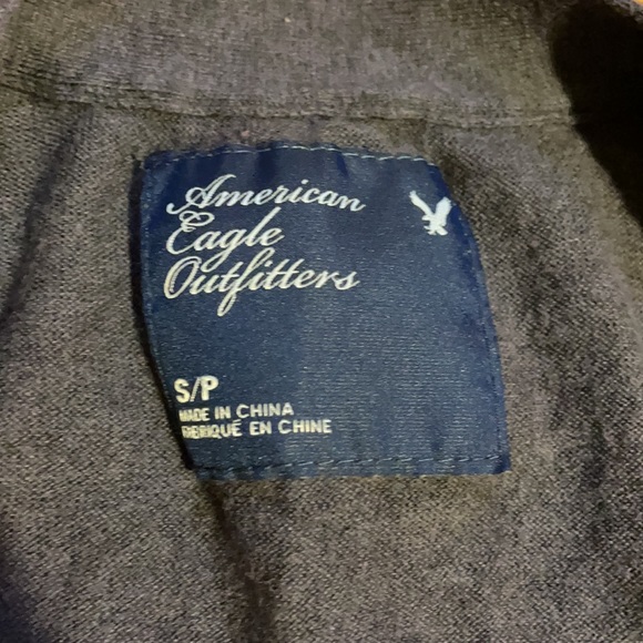 American Eagle Sleeveless Cardigan Sweater Mauve - Picture 4 of 4